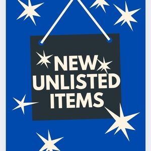New Unlisted Items